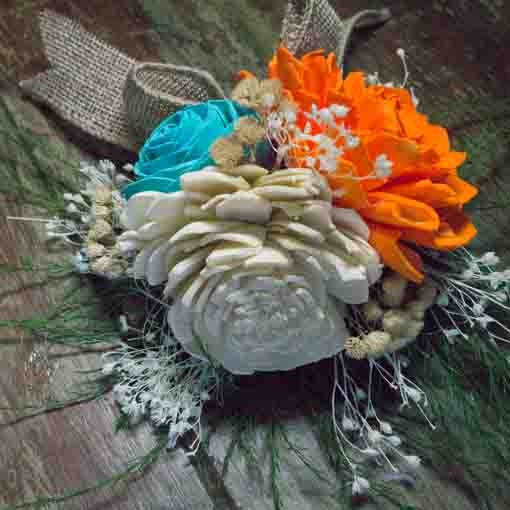 Joya Del Mar Sola Flower Corsage