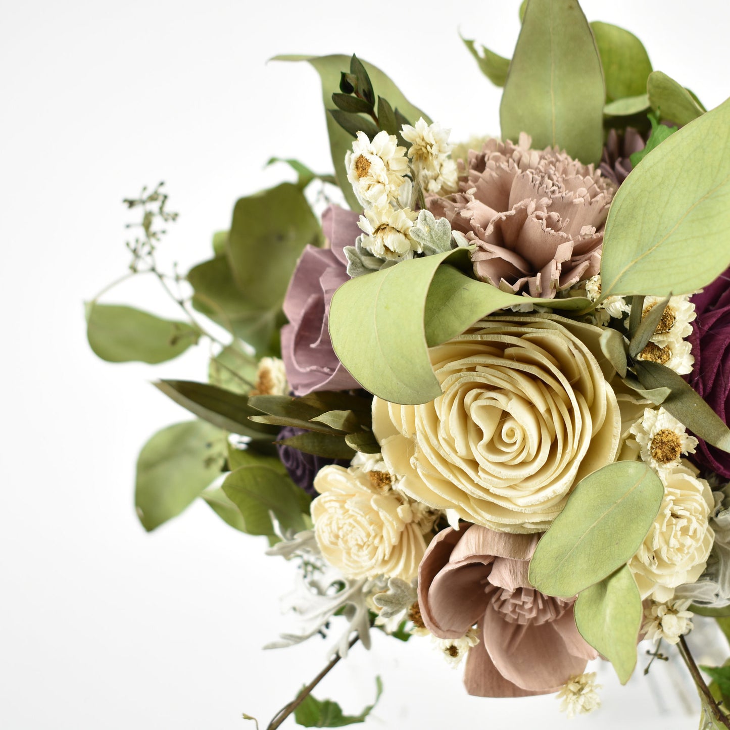 Secret Garden Wood Flower Bouquet