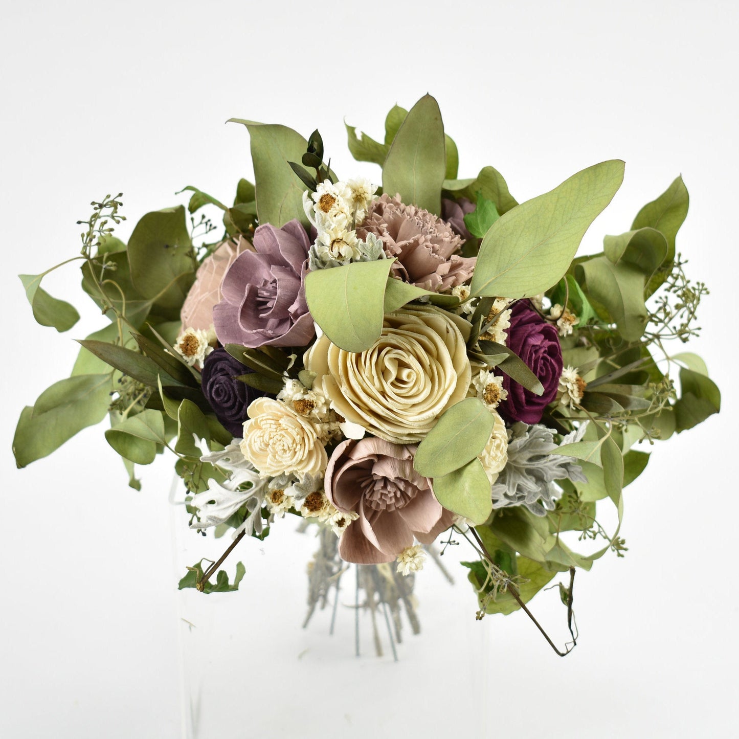 Secret Garden Wood Flower Bouquet