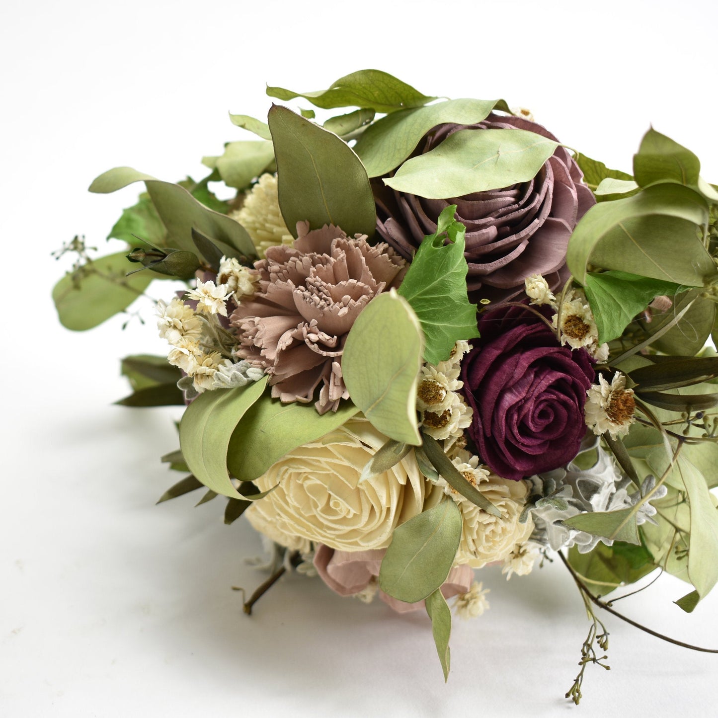 Secret Garden Wood Flower Bouquet