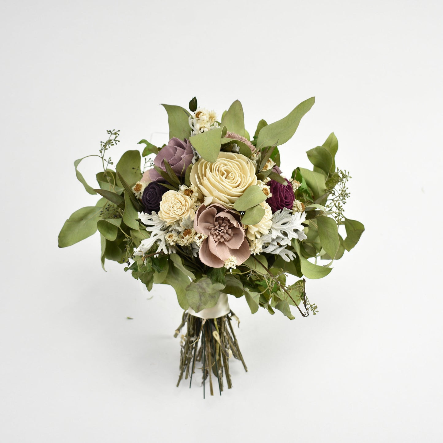 Secret Garden Wood Flower Bouquet