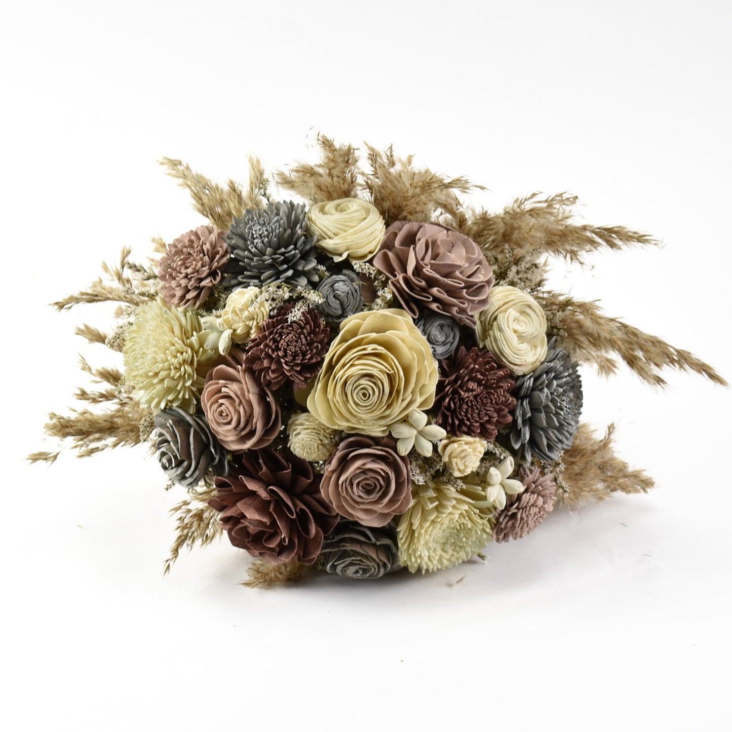 Country Roads Wood Flower Bouquet Collection