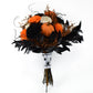 Candy Corn Wood Flower Bouquet