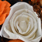 Candy Corn Wood Flower Bouquet