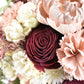Bella Roma Wood Flower Bouquet
