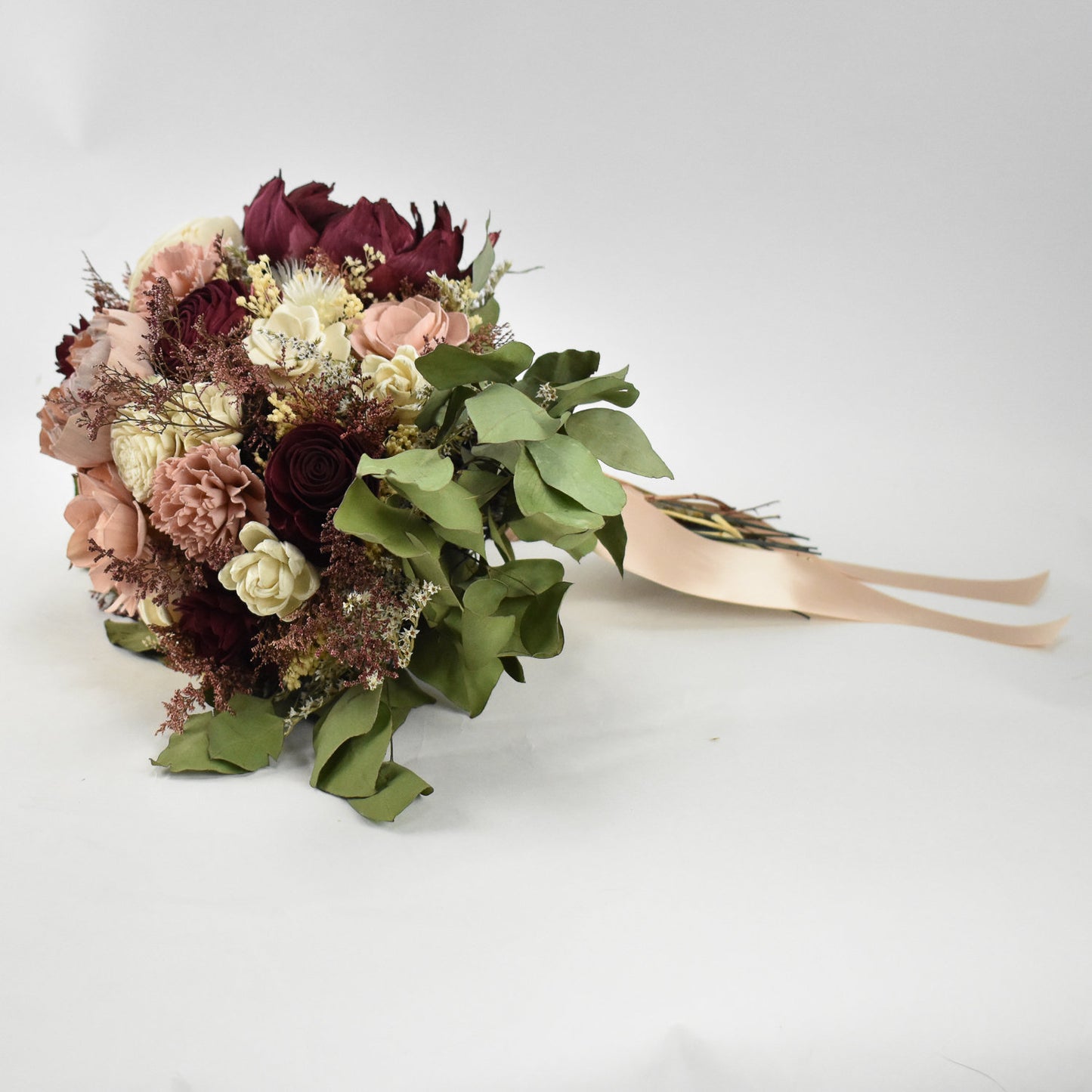 Bella Roma Wood Flower Bouquet