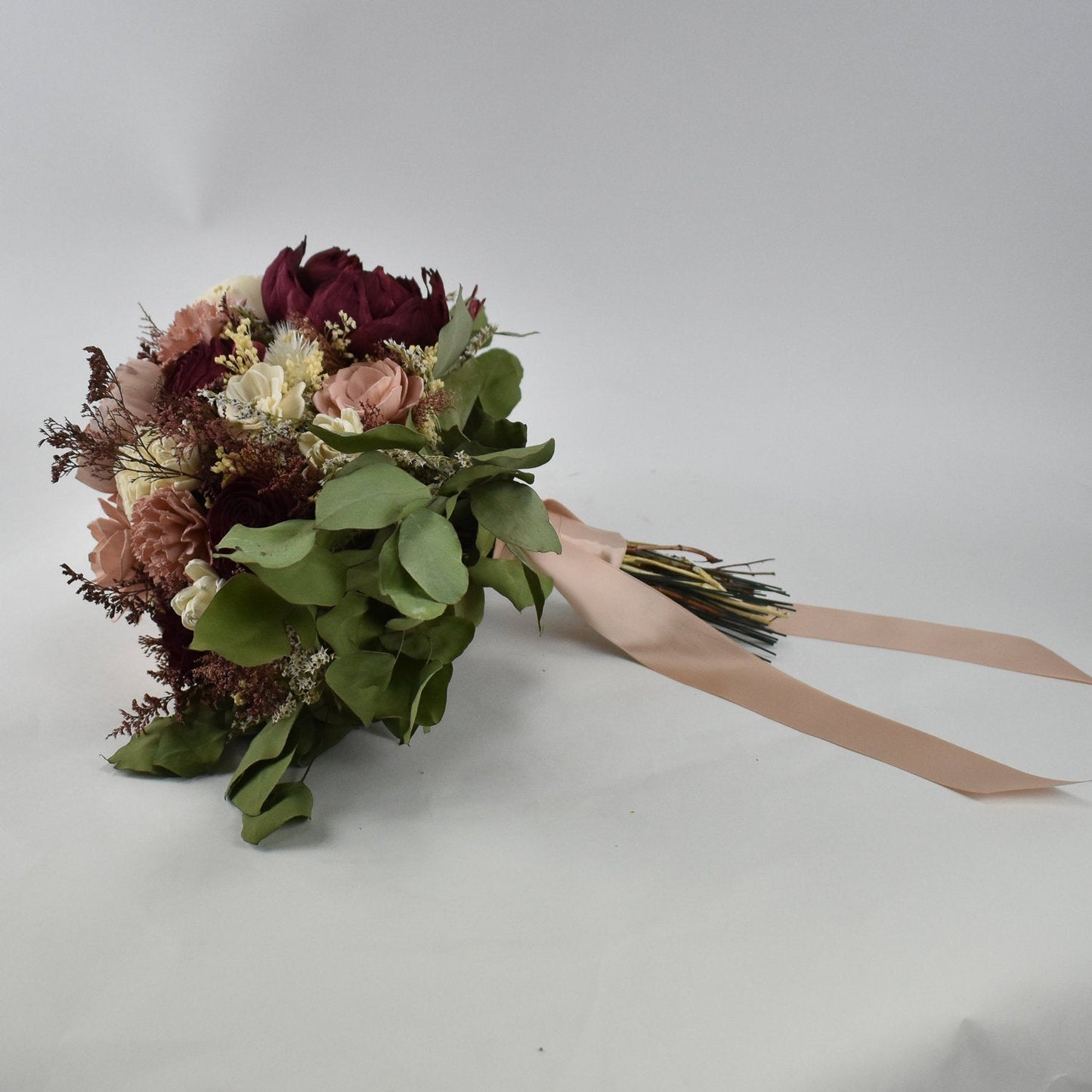 Bella Roma Wood Flower Bouquet