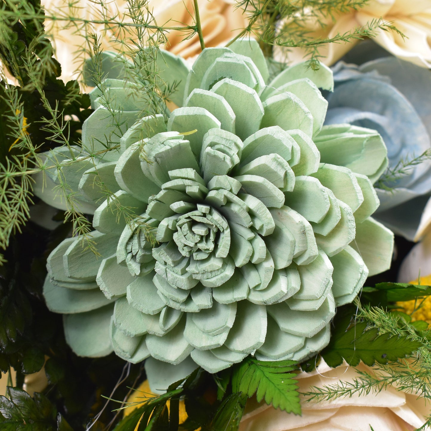 Maui Breeze Wood Flower Bouquet