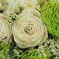 Key Lime Wood Flower Bouquet