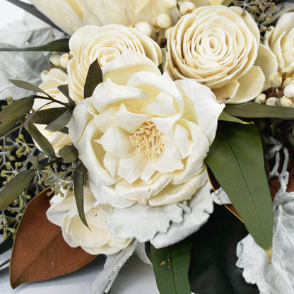 Southern Elegance Wood Flower Bouquet Collection