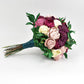 Perfectly Peony Wood Flower Bouquet Collection