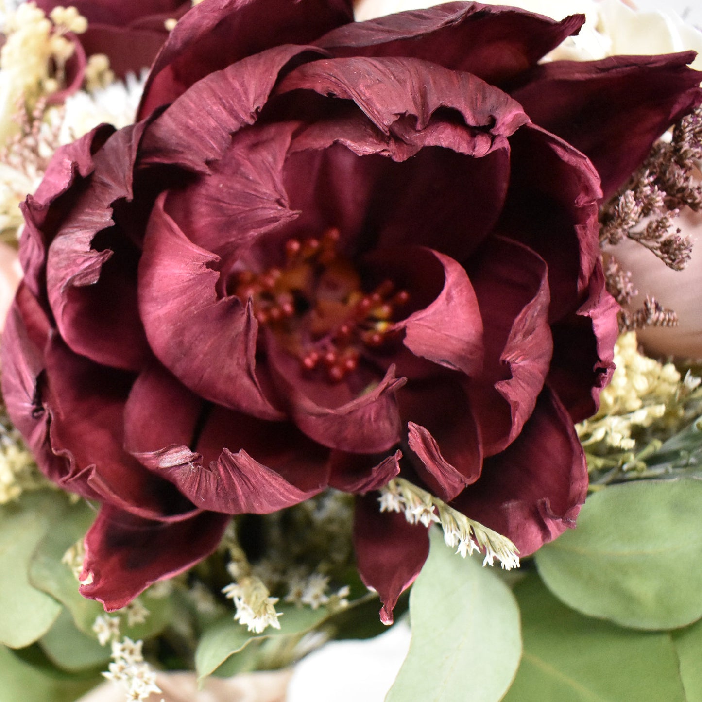 Bella Roma Wood Flower Bouquet