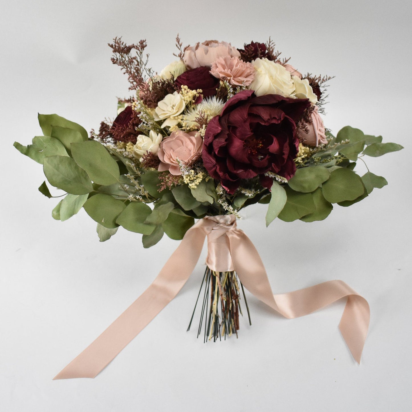 Bella Roma Wood Flower Bouquet