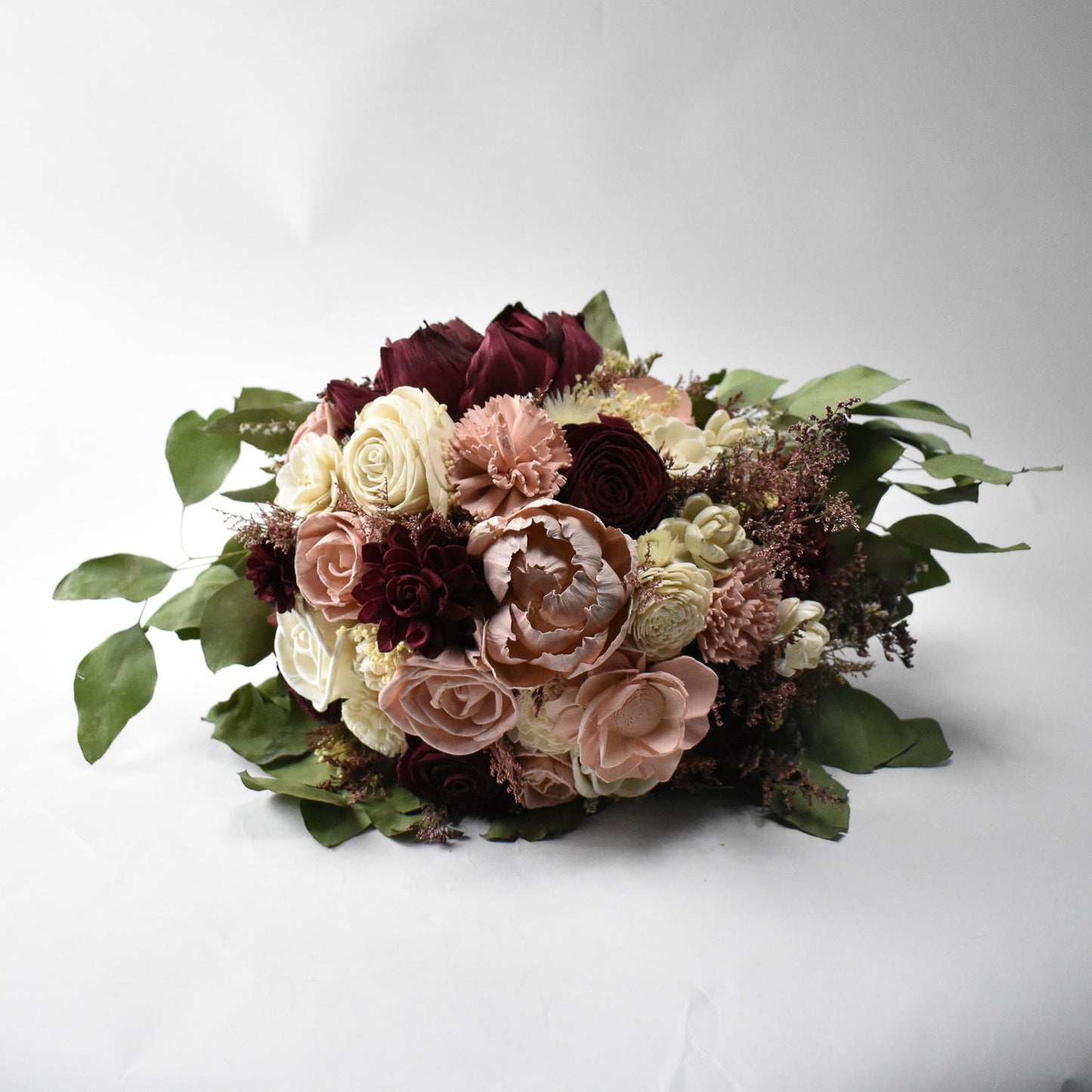 Bella Roma Wood Flower Bouquet