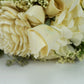 Key Lime Wood Flower Bouquet