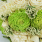 Key Lime Wood Flower Bouquet