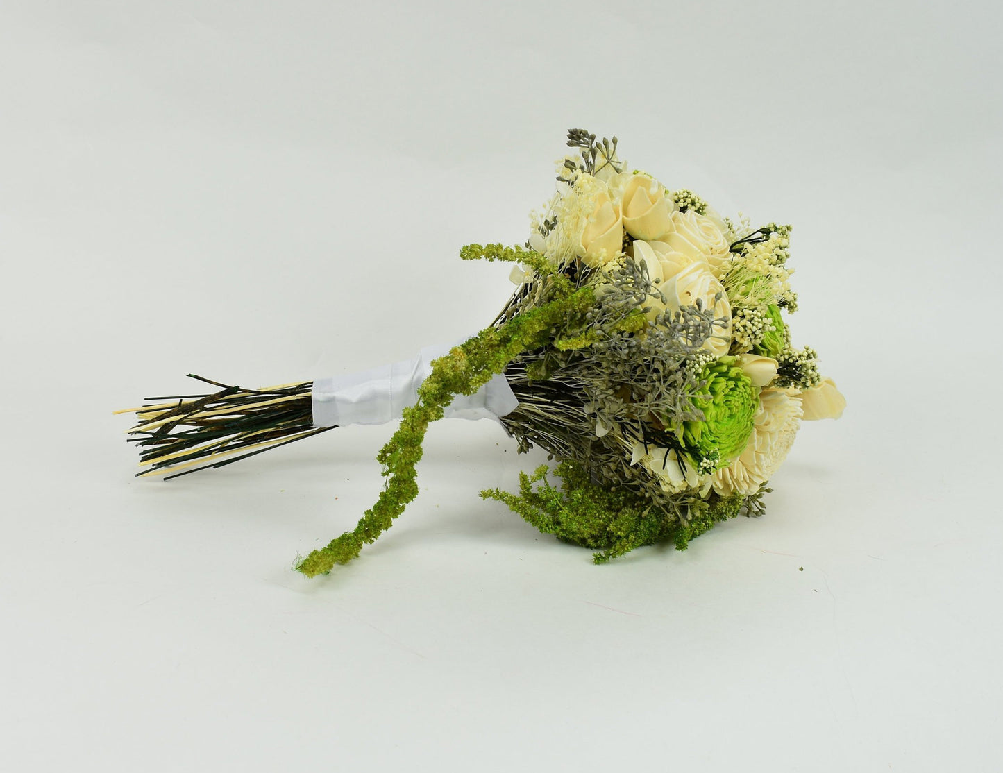 Key Lime Wood Flower Bouquet