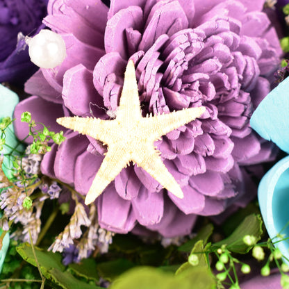 Under the Sea Wood Flower Bouquet