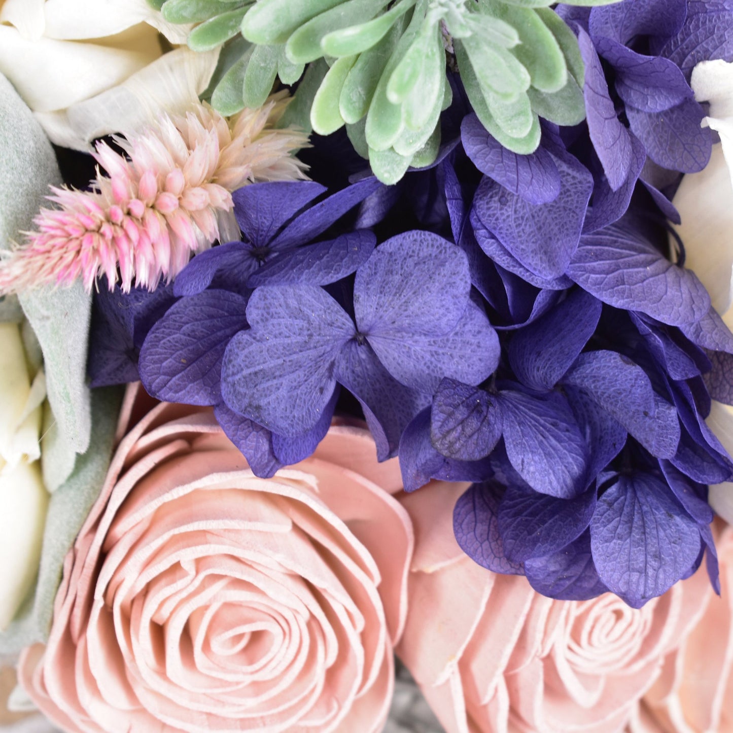 Wildflower Springs Wood Flower Bouquet Collection