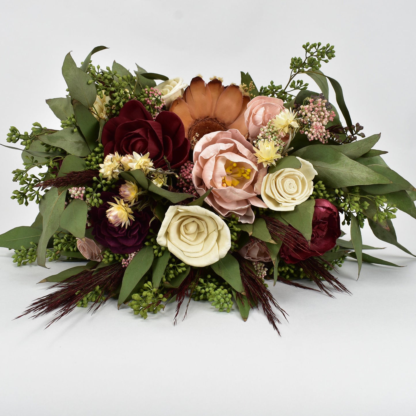 Boho Chic Wood Flower Bouquet