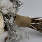 Snowy Mountain Wood Flower Bouquet
