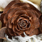 Snowy Mountain Wood Flower Bouquet