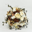 Snowy Mountain Wood Flower Bouquet