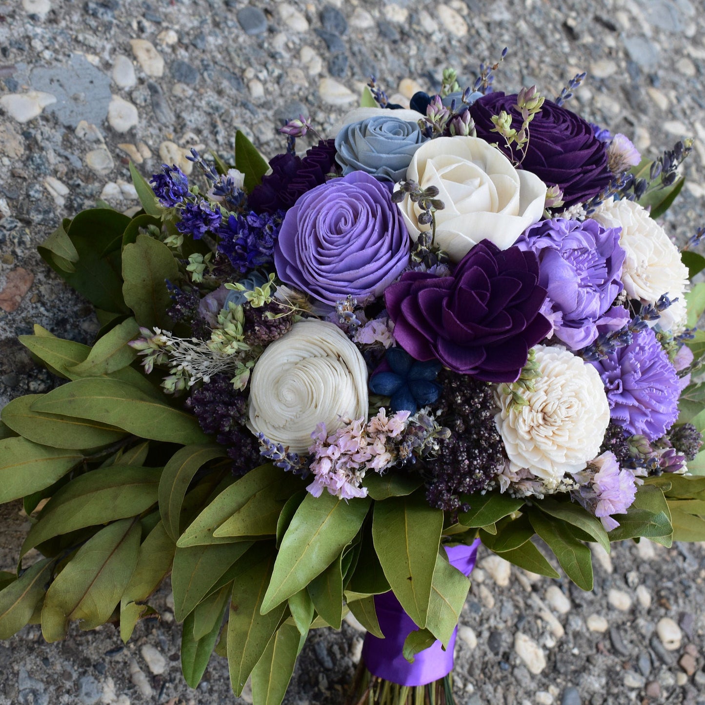 Petite Amour Wood Flower Bouquet
