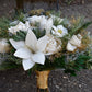 Winter Wonderland Christmas Wood Flower Bouquet