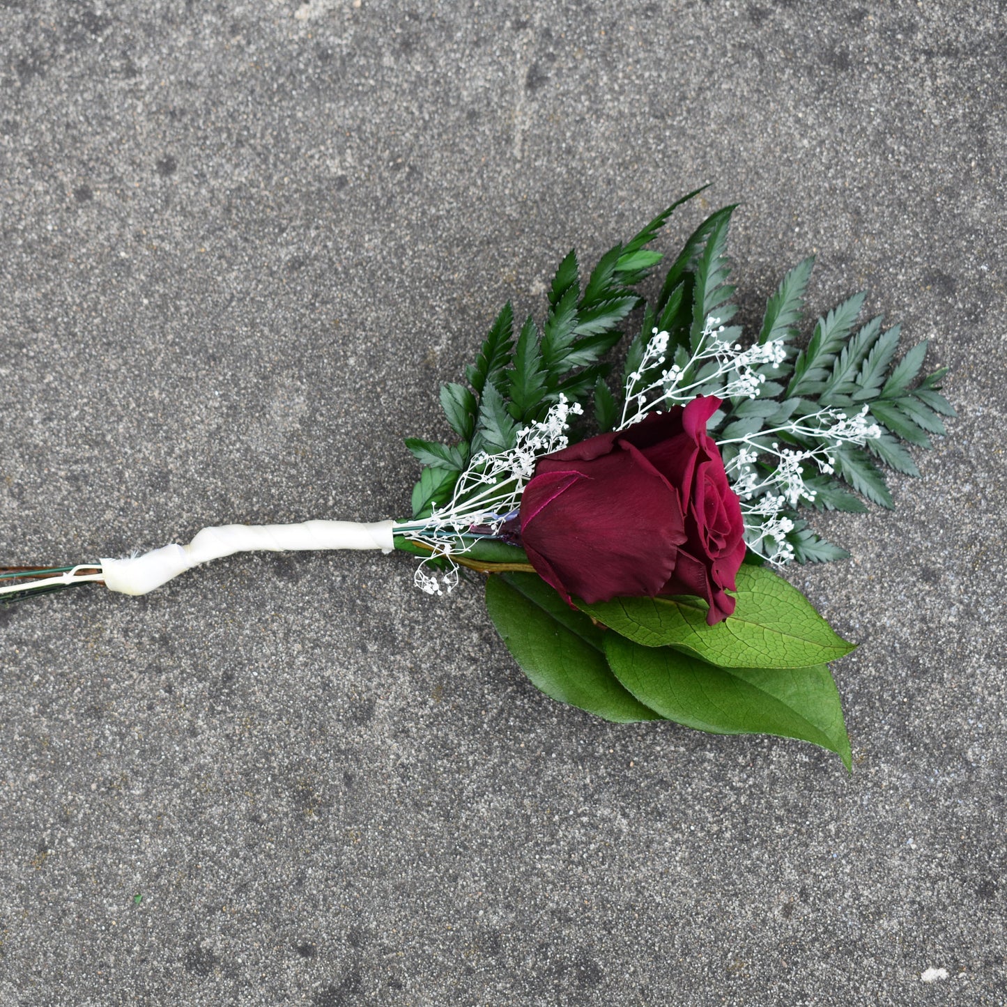 Preserved Rose Flower Single Stem