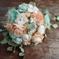 Mint Sorbet Wedding Bouquet