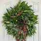 Bay Leaf and Pepperberry Winter Greenery Wreath