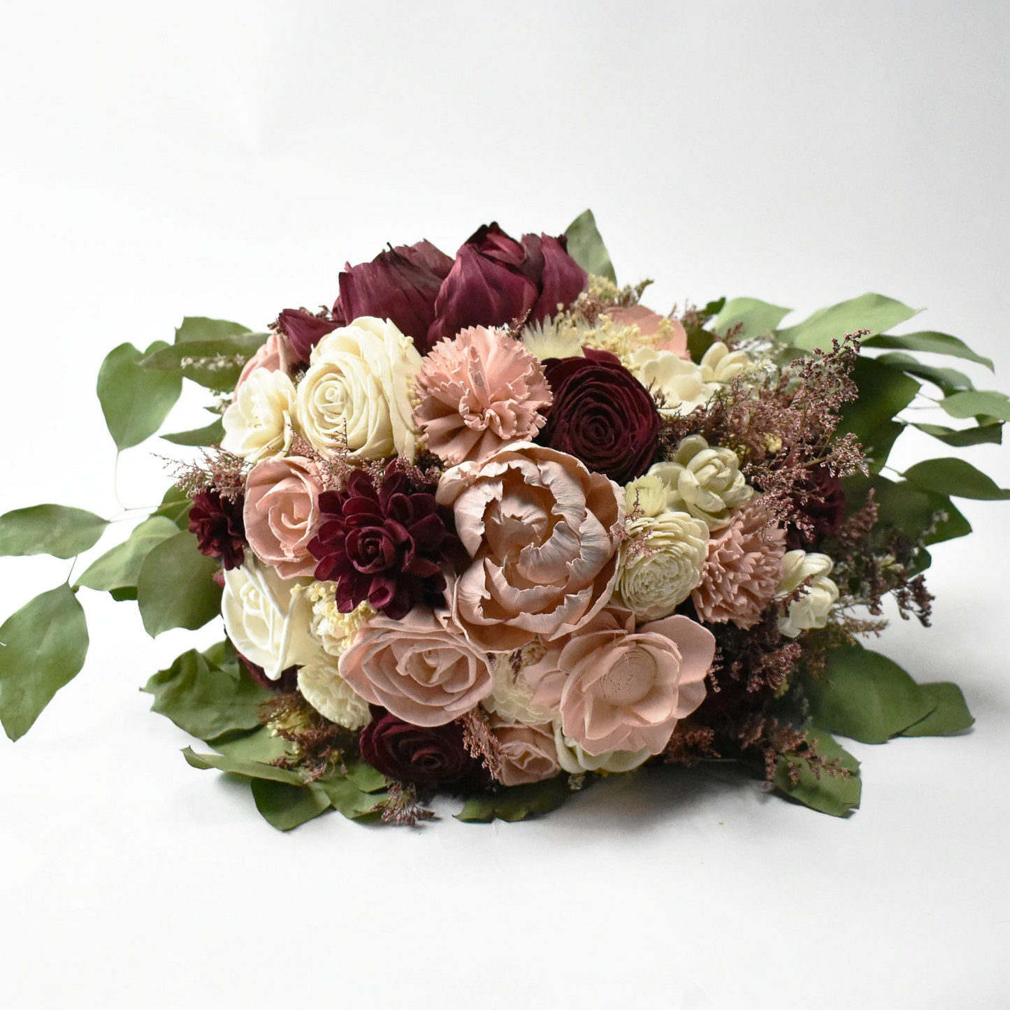 Bella Roma Wood Flower Bouquet