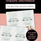 Printable Save The Date Card - Floral Watercolor