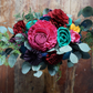 Bejewelled Wood Flower Bouquet