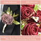 Rustic Rose Wood Flower Bouquet Collection