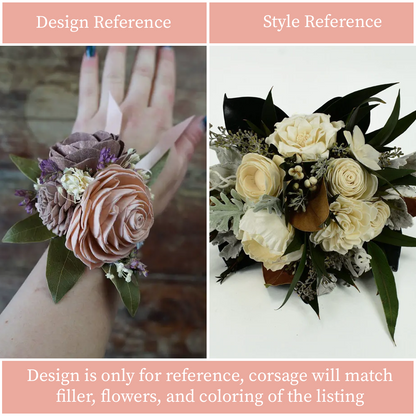 Southern Elegance Wood Flower Bouquet Collection