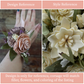 Tuscan Charm Wood Flower Bouquet Collection